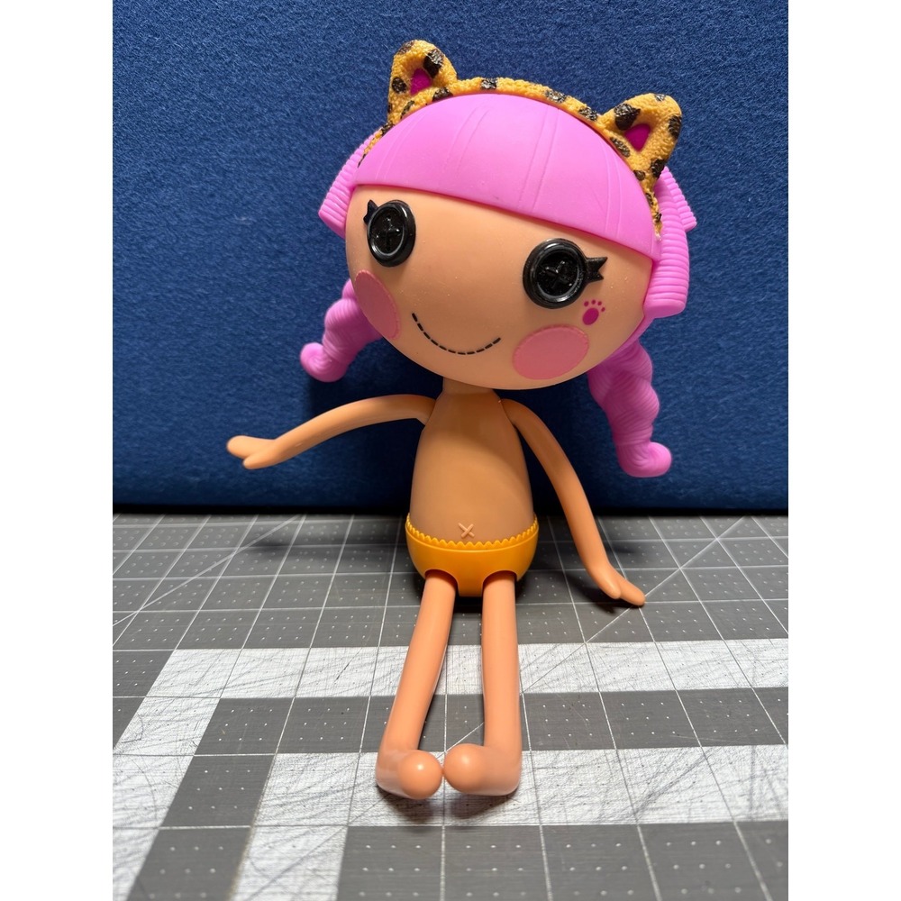 2009 Full Size KAT JUNGLE ROAR Lalaloopsy No Clothes Shoes Pet Cat Lot